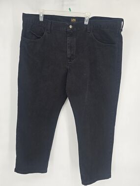 Lee Black Jeans | Men’s Size 46x28